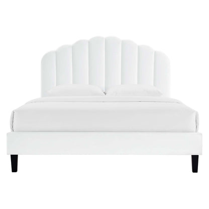 Daisy Performance Velvet Full Platform Bed by Modway