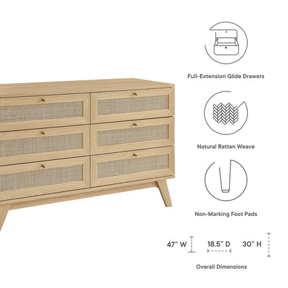 Soma 6-Drawer Dresser by Modway
