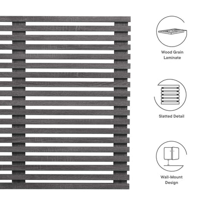 Render Wall Mount Twin Headboard by Modway