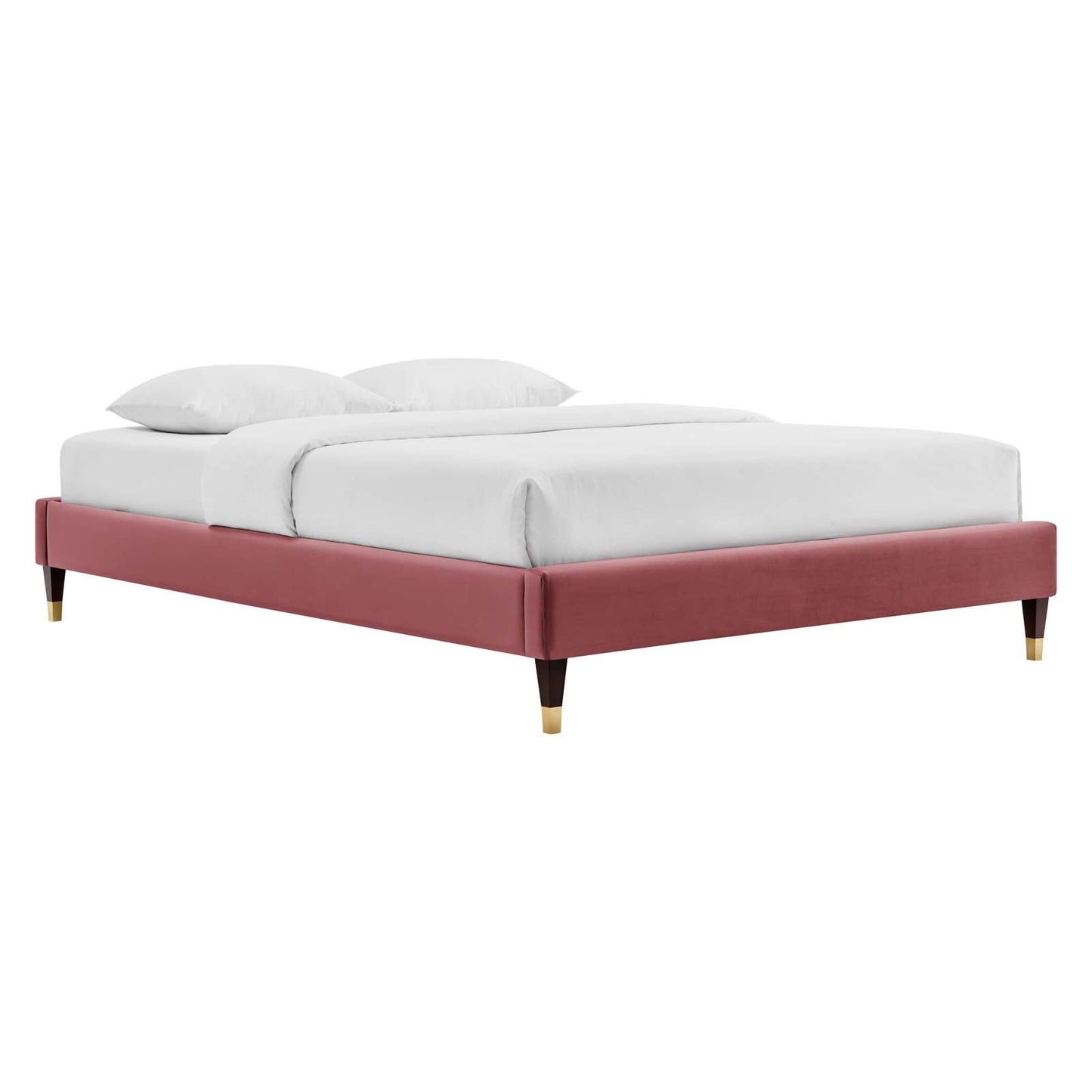 Colette Performance Velvet King Platform Bed by Modway