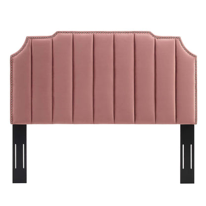 Colette Performance Velvet King Platform Bed by Modway