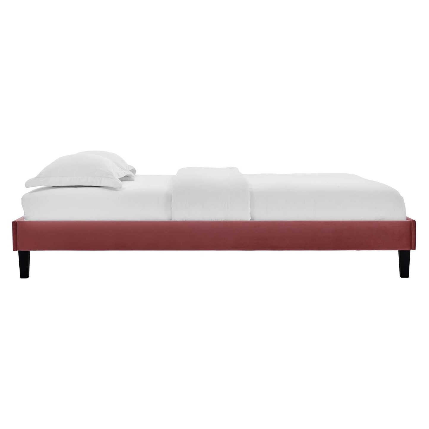 Colette Performance Velvet King Platform Bed by Modway