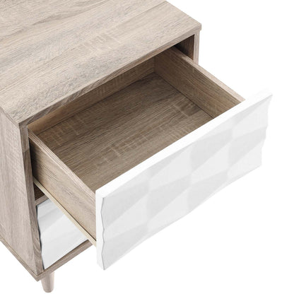 Vespera 2-Drawer Nightstand by Modway