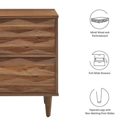 Vespera 2-Drawer Nightstand by Modway