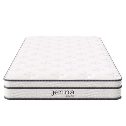Jenna 6" Innerspring and Foam Narrow Twin Mattress by Modway