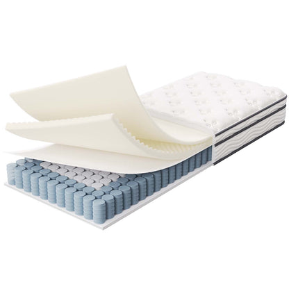 Jenna 6" Innerspring and Foam Narrow Twin Mattress by Modway