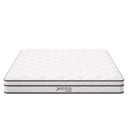 Jenna 6" Innerspring and Foam Queen Mattress by Modway