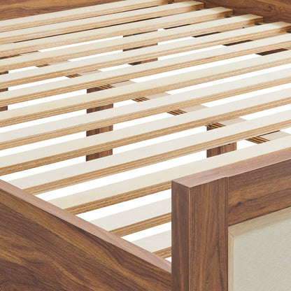 Capri Wood Grain Queen Platform Bed by Modway