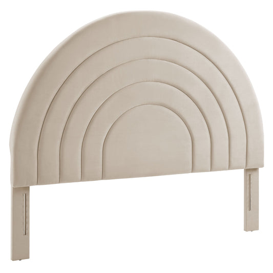 Solana Arched Performance Velvet Queen Headboard by Modway