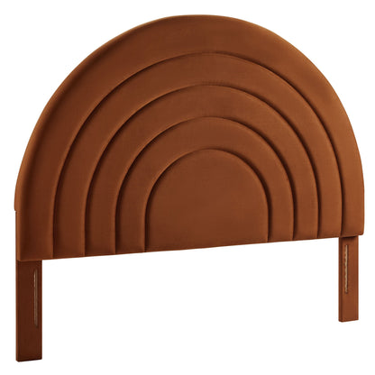 Solana Arched Performance Velvet Queen Headboard by Modway