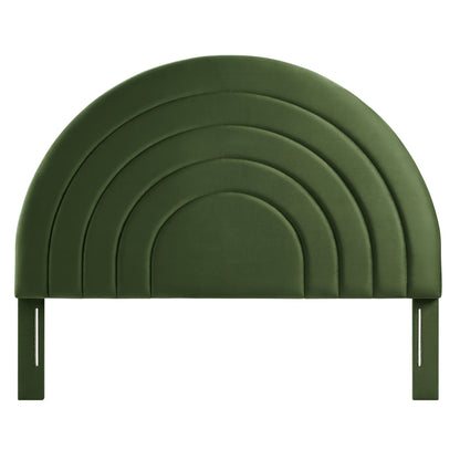 Solana Arched Performance Velvet King Headboard by Modway