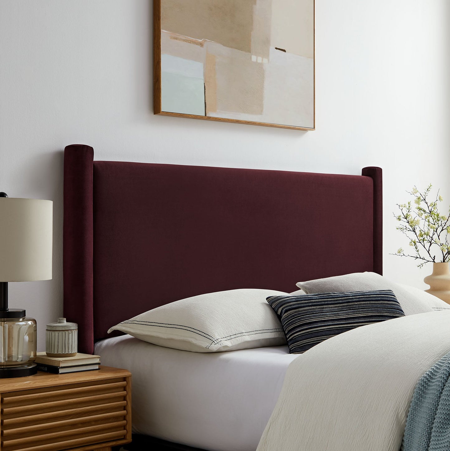 Rael Performance Velvet Full Headboard by Modway