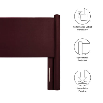 Rael Performance Velvet Full Headboard by Modway