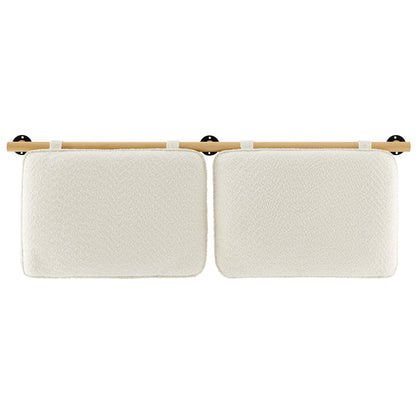 Anela Wall-Mounted Chenille Upholstered Full Headboard by Modway