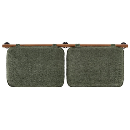 Anela Wall-Mounted Chenille Upholstered Queen Headboard by Modway