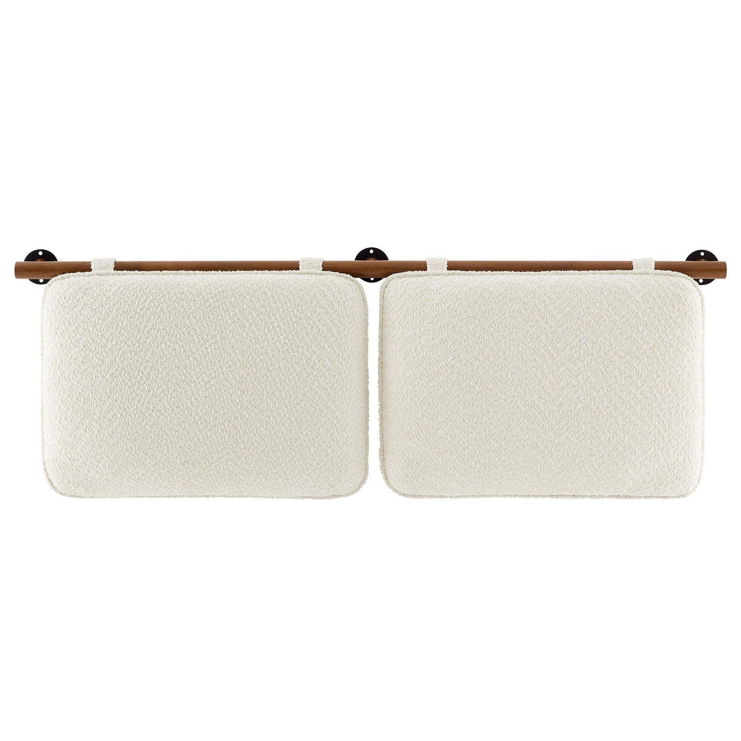 Anela Wall-Mounted Chenille Upholstered King Size Headboard by Modway