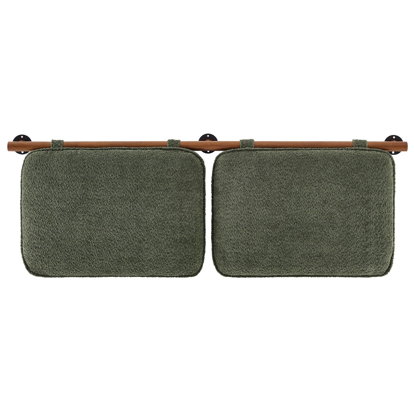 Anela Wall-Mounted Chenille Upholstered King Size Headboard by Modway