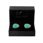 Men's Cufflink Set - Turquoise