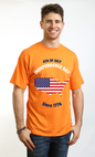 4th of July Men's Bamboo Viscose/Organic Cotton Short Sleeve Graphic T-Shirt