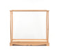 Display Case for Midsize Tall Ship Clear Finish