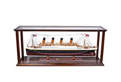 Display Case for Cruise Liner Midsize Classic Brown
