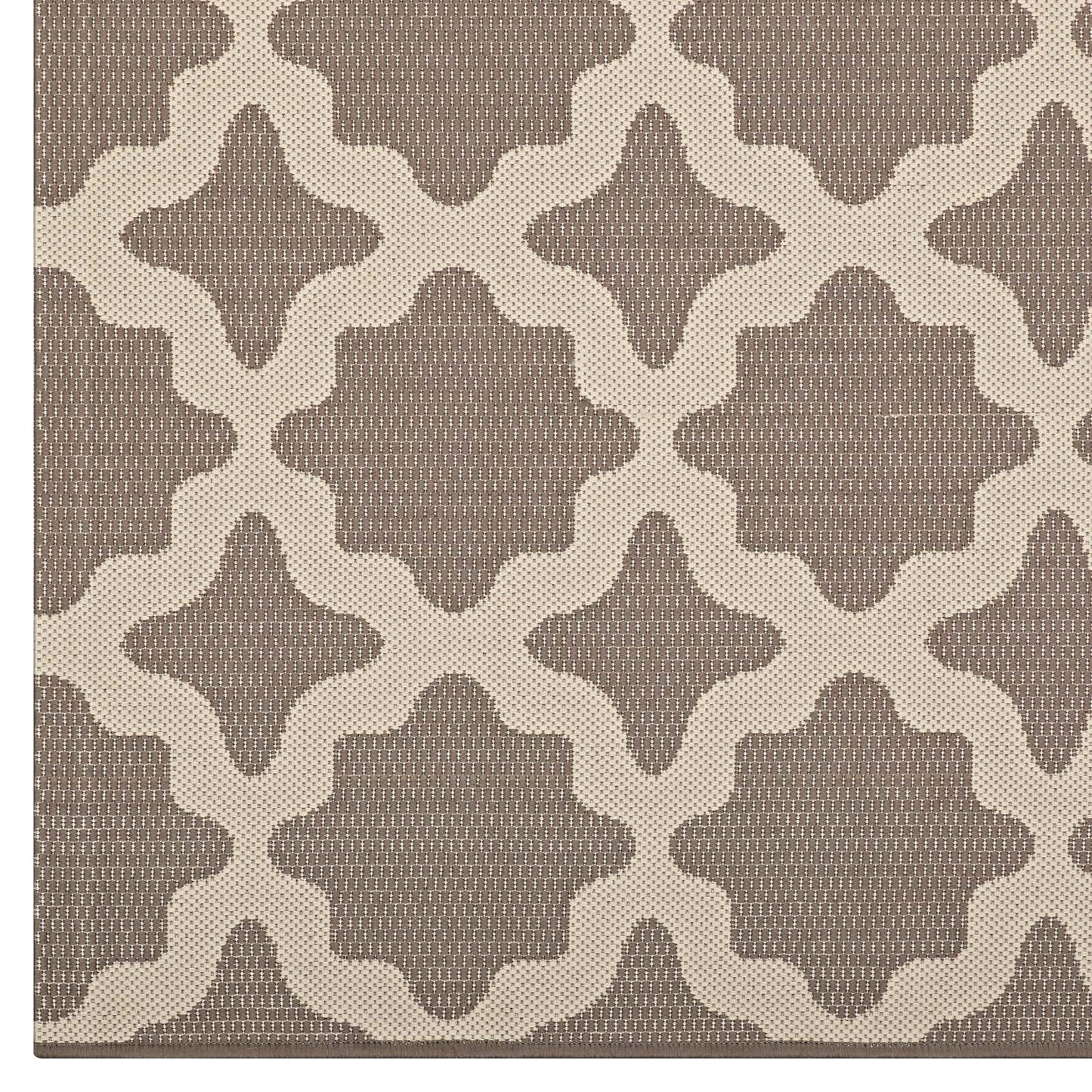 Cerelia Moroccan Trellis Indoor and Outdoor 9x12 Area Rug by Modway