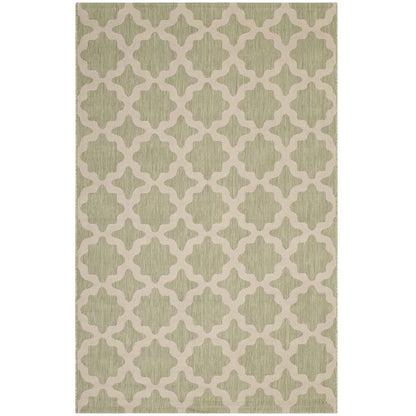 Cerelia Moroccan Trellis Indoor and Outdoor 9x12 Area Rug by Modway