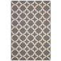 Cerelia Moroccan Trellis Indoor and Outdoor 9x12 Area Rug by Modway