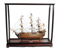 HMS Victory Large With Table Top Display Case