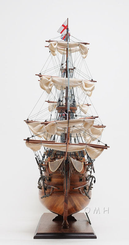 HMS Victory Large With Floor Display Case