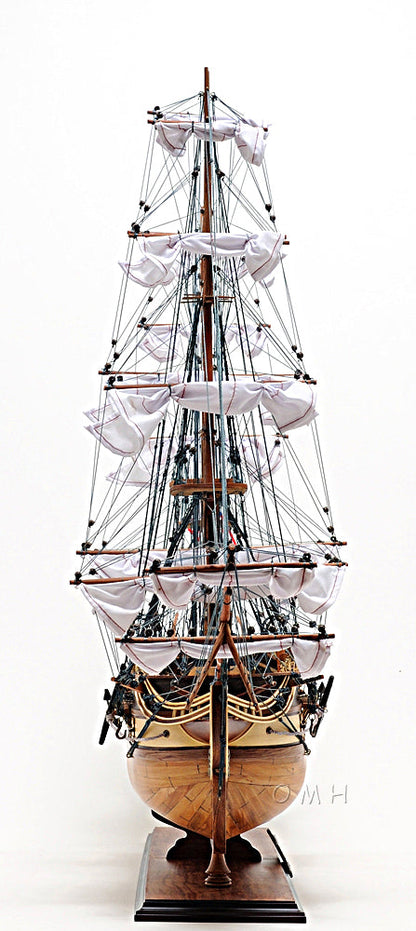 USS Constitution Mid With Display Case Front Open