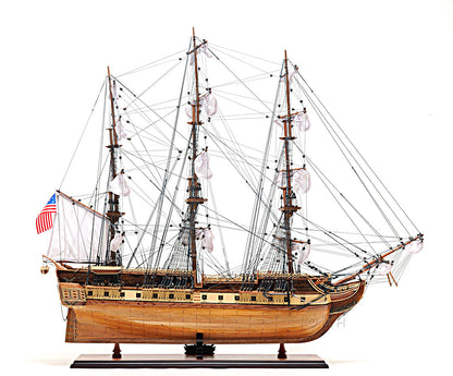 USS Constitution Mid With Display Case Front Open