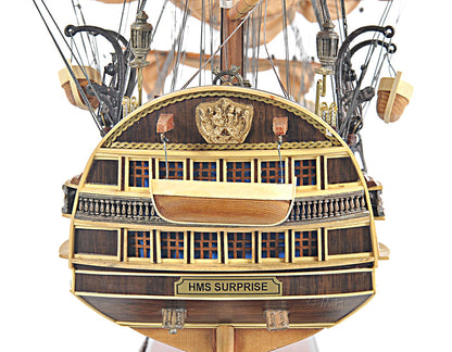 HMS Surprise Large With Table Top Display Case