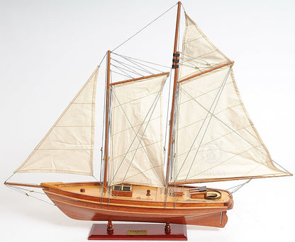 America Cup Racing Yacht Fully Assembled Model