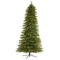 10'Belgium Fir “Natural Look" Artificial Christmas Tree with 1050 Clear LED Lights