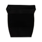 11.75" Fluted Metal Square Planter