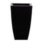 13" Tapered Square Metal Planter
