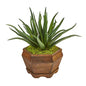 17" Aloe Artificial Plant in Decorative Planter