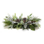 26" Holiday Flocked Winter Christmas Artificial Arrangement Cutting Board Wall Décor or Table Arrangement
