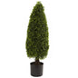 3'Boxwood Tower Topiary UV Resistant  (Indoor/Outdoor)