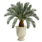 38" Cycas Artificial Tree in Decorative Urn