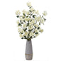 39" Bougainvillea Artificial Arrangement in Stoneware Vase