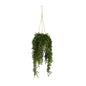4'Gleditsia Artificial Plant in Hanging Metal Bucket UV Resistant (Indoor/Outdoor)