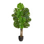 4'Monstera Artificial Tree UV Resistant (Indoor/Outdoor)