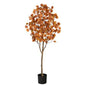 5'Autumn Eucalyptus Artificial Tree