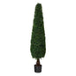5'Boxwood Topiary Artificial Tree UV Resistant (Indoor/Outdoor)