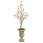 5'Cherry Blossom Artificial Tree in Sand Finished Urn