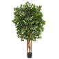 5'Super Deluxe Ficus Artificial Tree with 2100 Bendable Branches