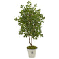 53" Oak Artificial Tree in Decorative Planter