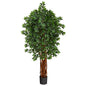 5.5'Lychee Artificial Tree with Natural Trunk
